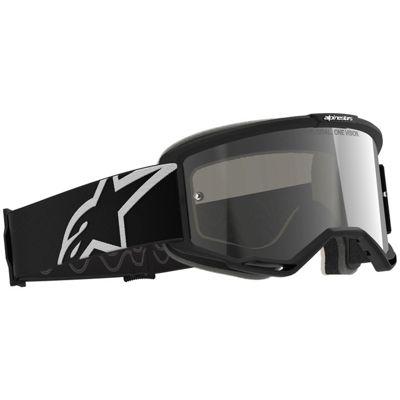 Мотокрос очила Alpinestars Vision 5 Corp 2, черно-бели