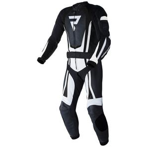 Rebelhorn Piston II PRO черно-бял мотоциклетен гащеризон разпродажба