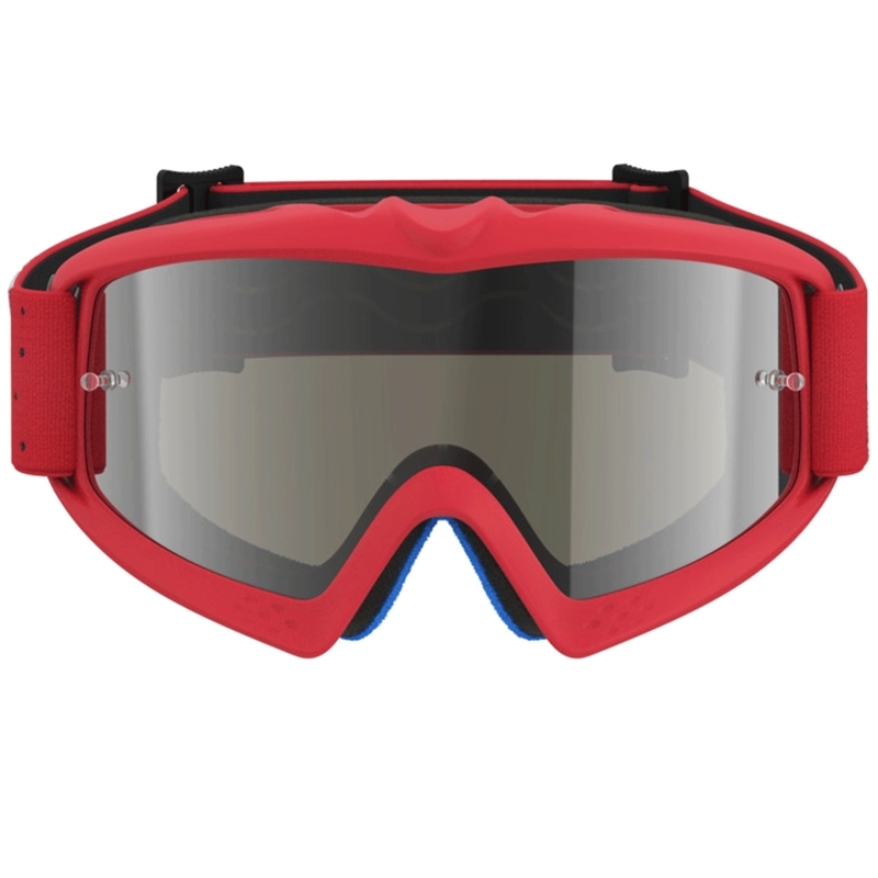 Детски мотокрос очила Alpinestars Vision Youth Vesta, флуоресцентно червено-хром