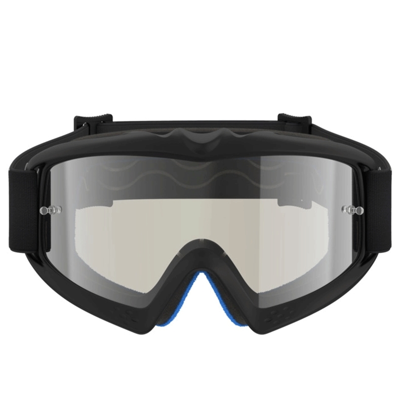 Детски мотокрос очила Alpinestars Vision Youth Atrox, черно-сребристи