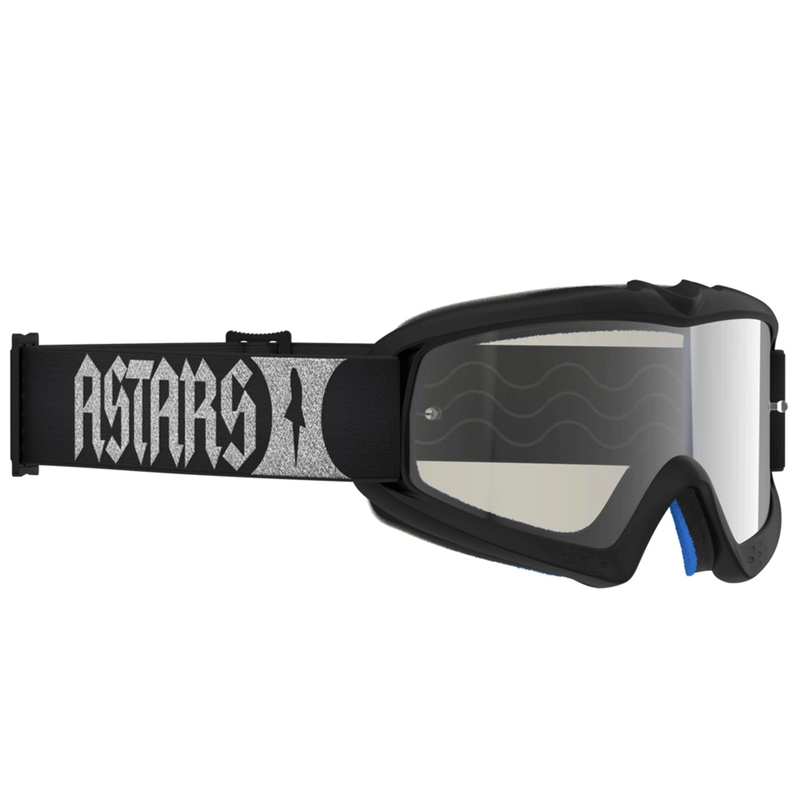 Детски мотокрос очила Alpinestars Vision Youth Atrox, черно-сребристи