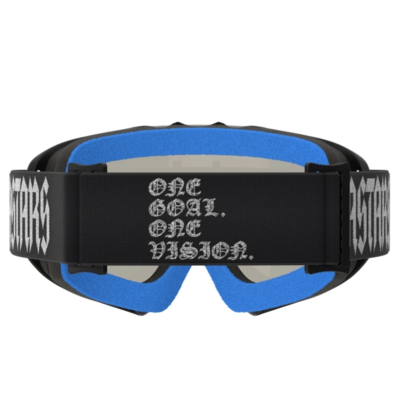 Детски мотокрос очила Alpinestars Vision Youth Atrox, черно-сребристи