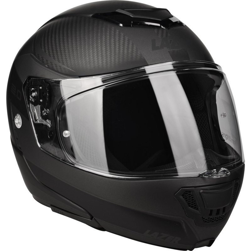 Lazer Monaco Evo 2.0 Black Matte Flip-up мотоциклетна каска разпродажба