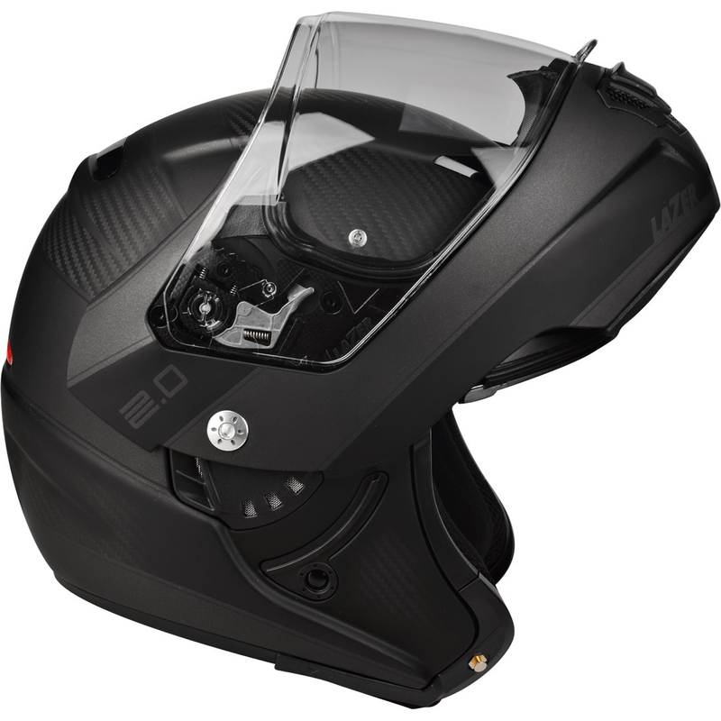 Lazer Monaco Evo 2.0 Black Matte Flip-up мотоциклетна каска разпродажба
