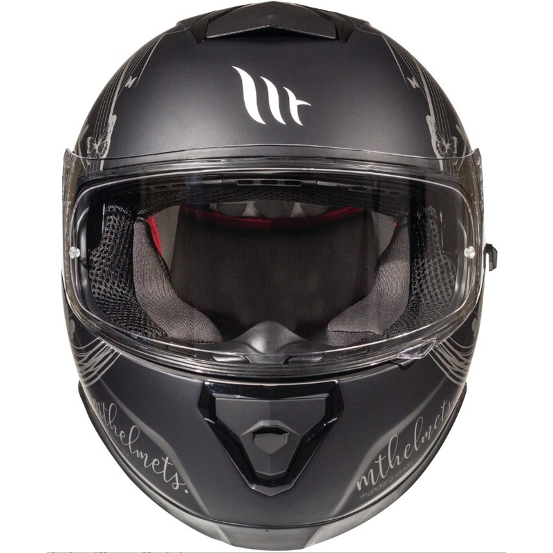 Integrální přilba na motorku MT Thunder 3 SV Vlinder šedá matná výprodej