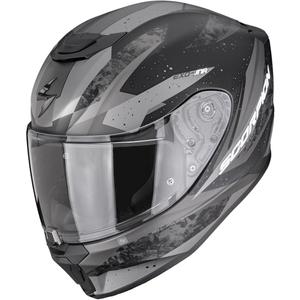 Детска мотоциклетна каска Scorpion EXO-JNR Air Tako, матово черно-сребристо