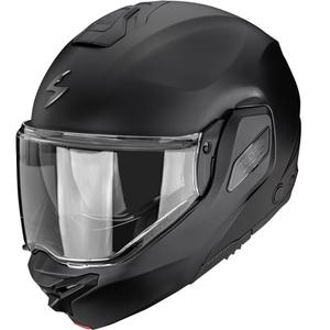 Scorpion EXO-TECH II Solid, сгъваема мотоциклетна каска, матово черна