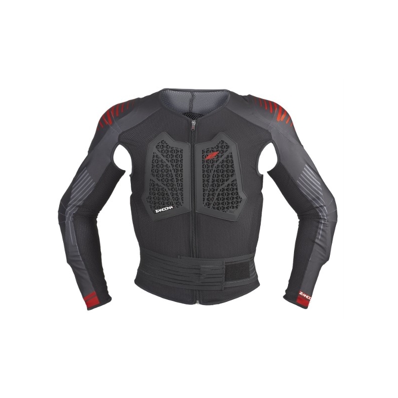 Протектор за тяло Zandona Action X7 черно-червен 170-179 cm