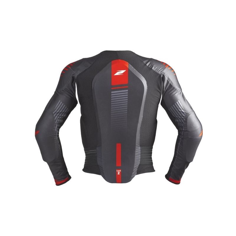 Протектор за тяло Zandona Action X7 черно-червен 170-179 cm