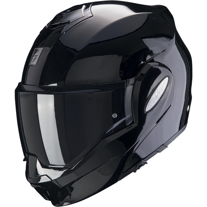 Scorpion EXO-TECH Lite Solid, черна, сгъваема, за мотоциклет
