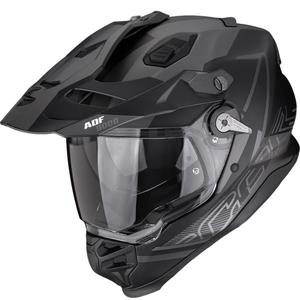 Ендуро каска Scorpion ADF-9000 Air Summit матово черно-сребристо