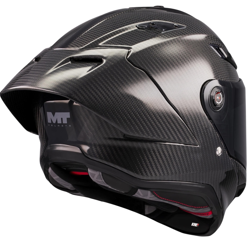 Мотоциклетна каска MT KRE 2 PLUS Pure A1, черна