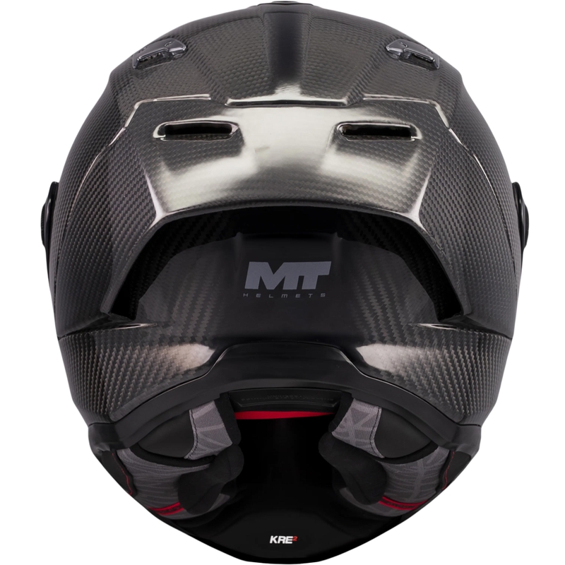 Мотоциклетна каска MT KRE 2 PLUS Pure A1, черна