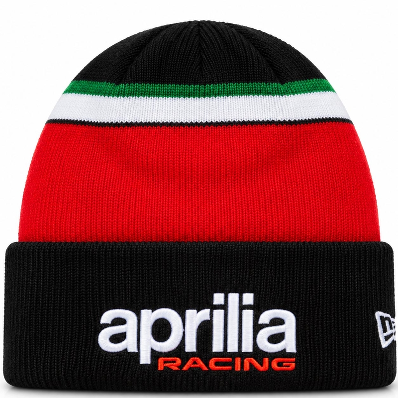 Шапка Aprilia BE A RACER с лого червено-черно