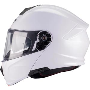 Каска за мотоциклет MT Genesis R SV A0, бяла, с отваряне