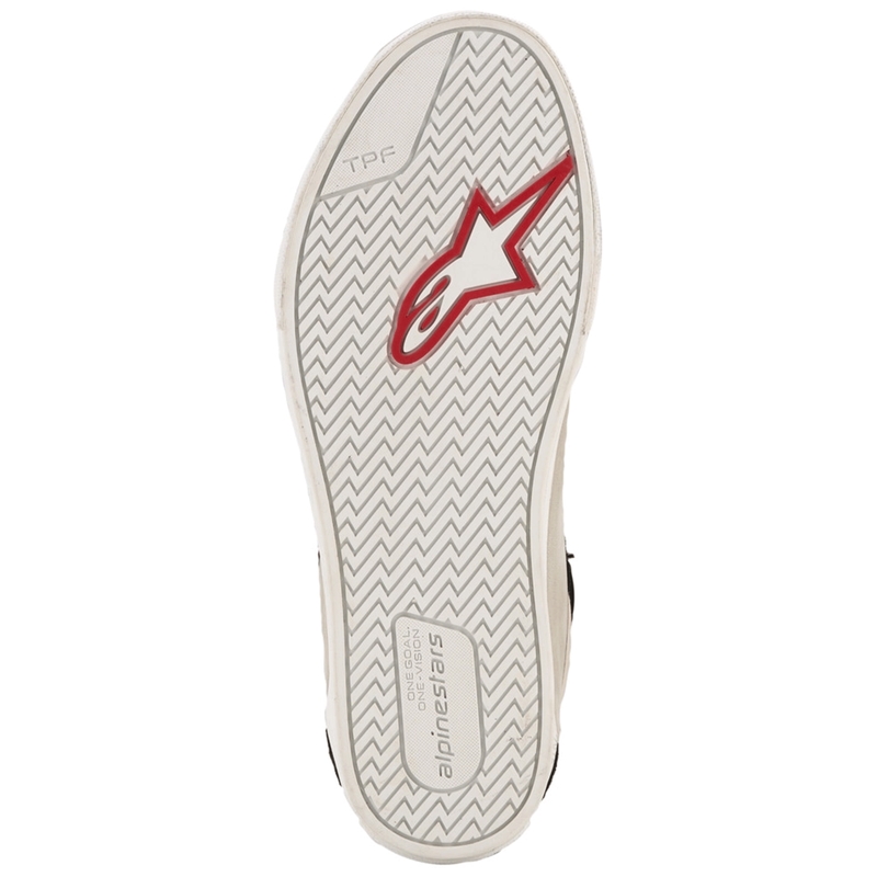 Кожени мотоциклетни ботуши Alpinestars Ride-63 черно-светло сиво-бели