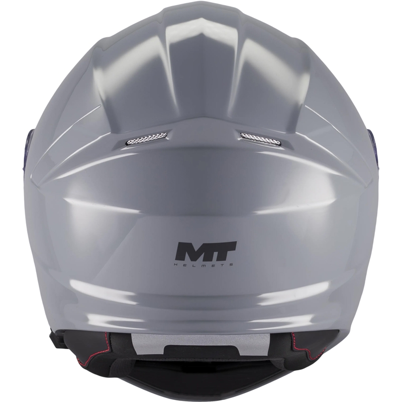 Каска за мотоциклет MT Genesis R SV A12, сив цвят, с отваряне