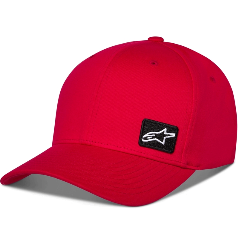 Червена шапка Alpinestars Pivot