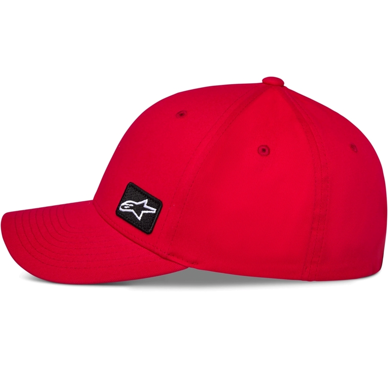 Червена шапка Alpinestars Pivot
