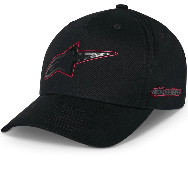 Карбонова шапка Alpinestars, черна
