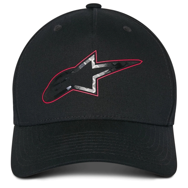 Карбонова шапка Alpinestars, черна
