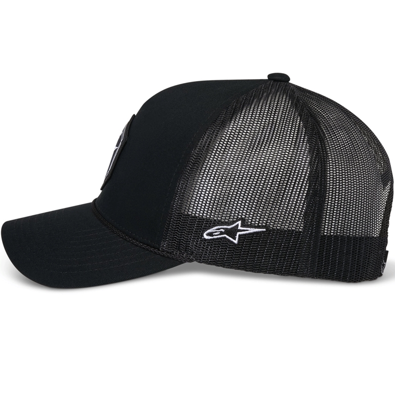 Шапка за камион Alpinestars Hexeon Trucker черно-черно