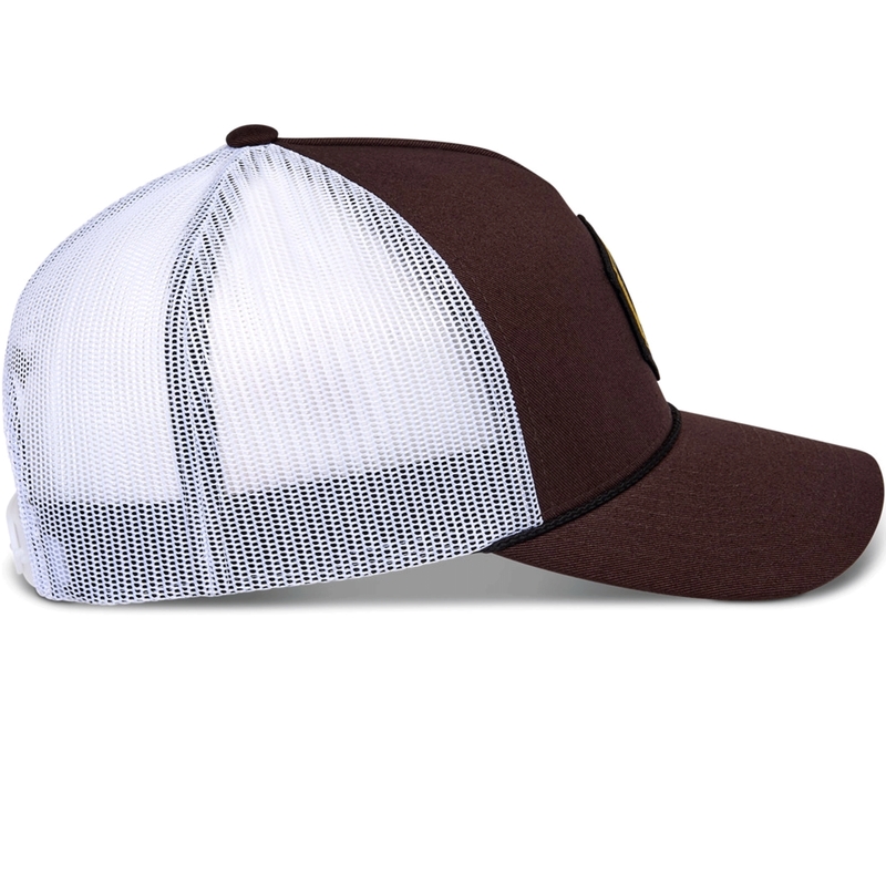 Шапка за камион Alpinestars Hexeon Trucker, кафяво-бяла
