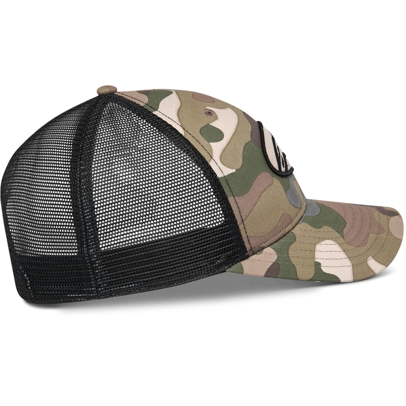 Шапка Alpinestars Oblique Camo Trucker, зелено-камуфлажно-черно