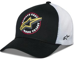 Шапка за камион Alpinestars Aorbit черно-бяла