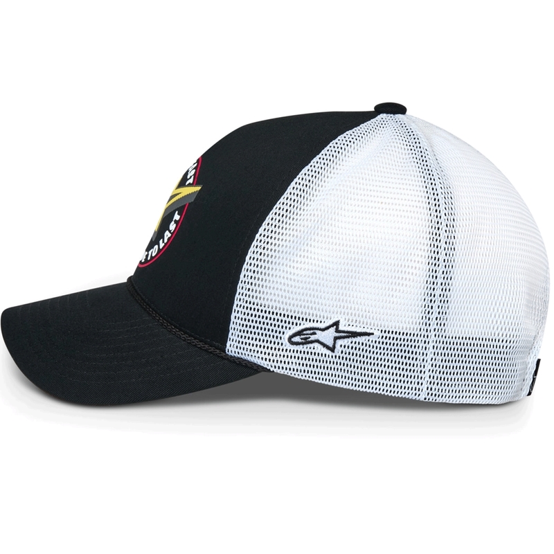 Шапка за камион Alpinestars Aorbit черно-бяла