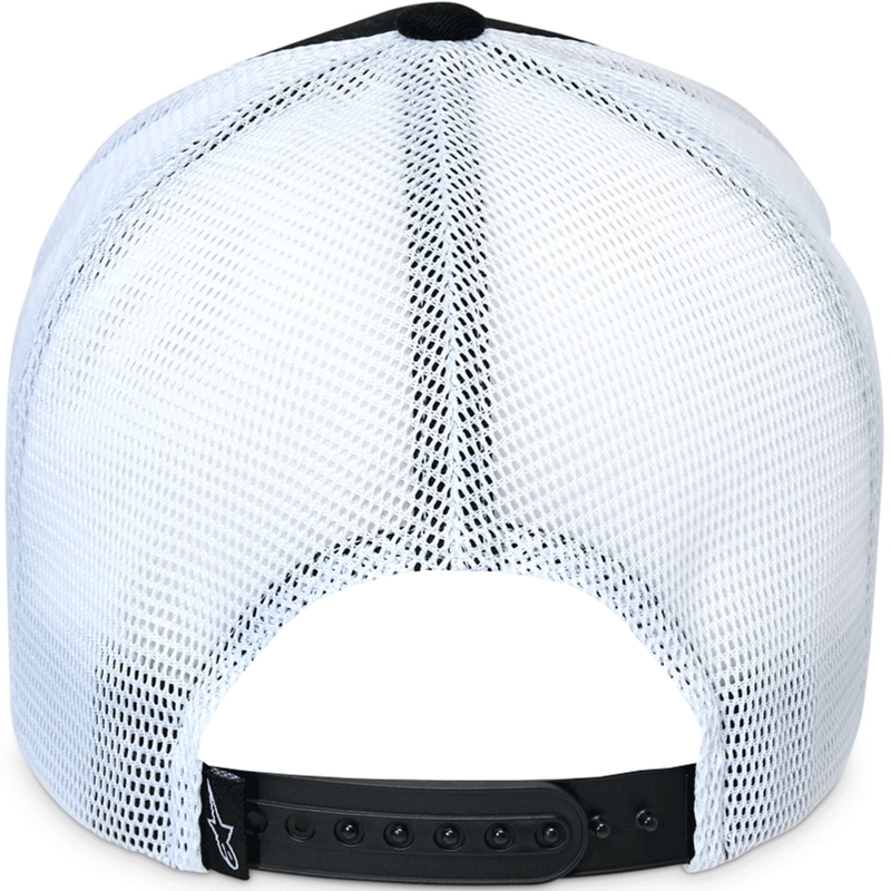 Шапка за камион Alpinestars Aorbit черно-бяла