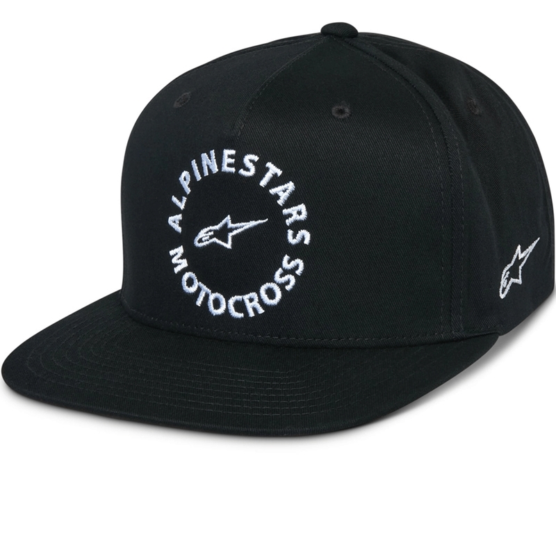 Шапка за мотокрос Alpinestars черна