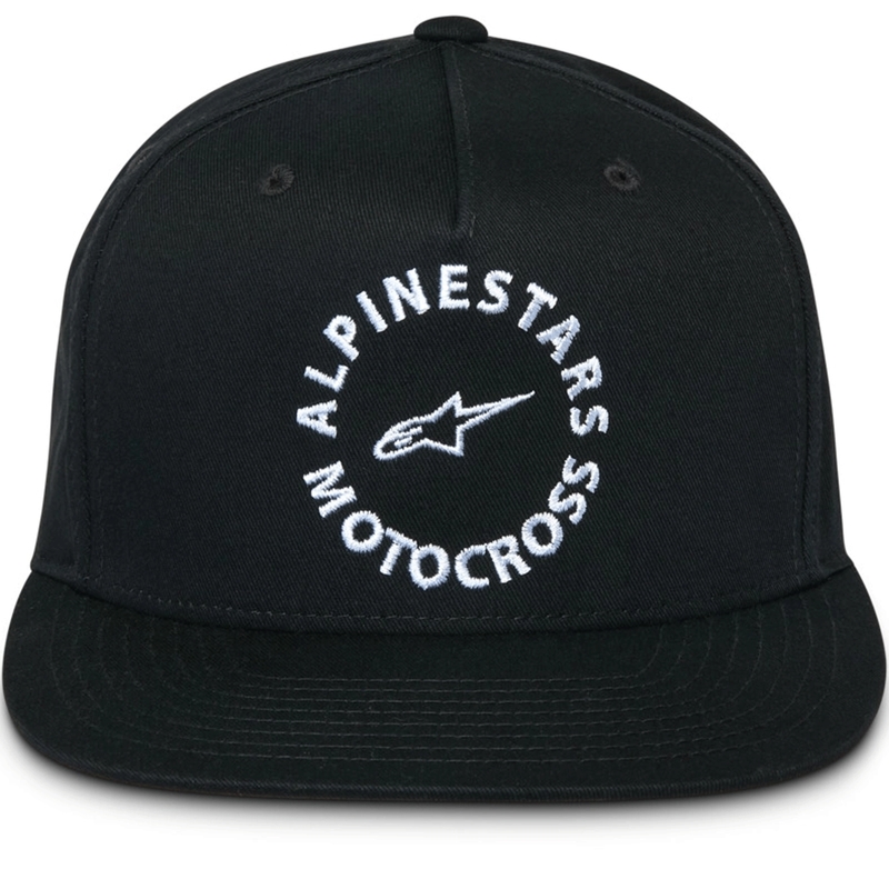 Шапка за мотокрос Alpinestars черна