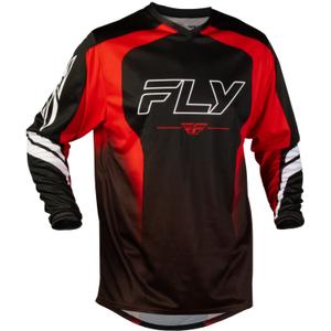 FLY Racing F-16 Raze мотокрос фланелка черно-червено-бяла