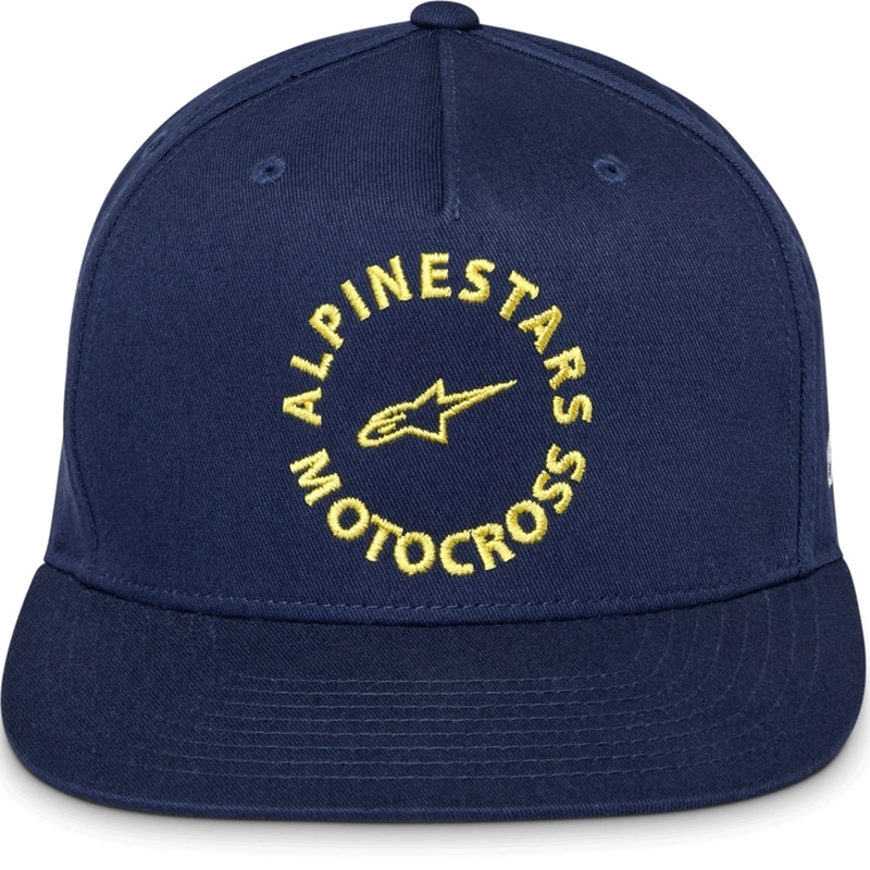 Шапка за мотокрос Alpinestars синя