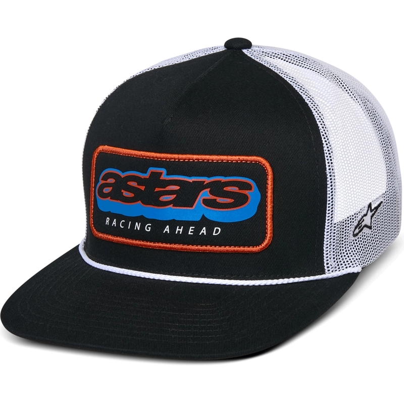 Шапка Alpinestars Phosphor Trucker черно-бяла