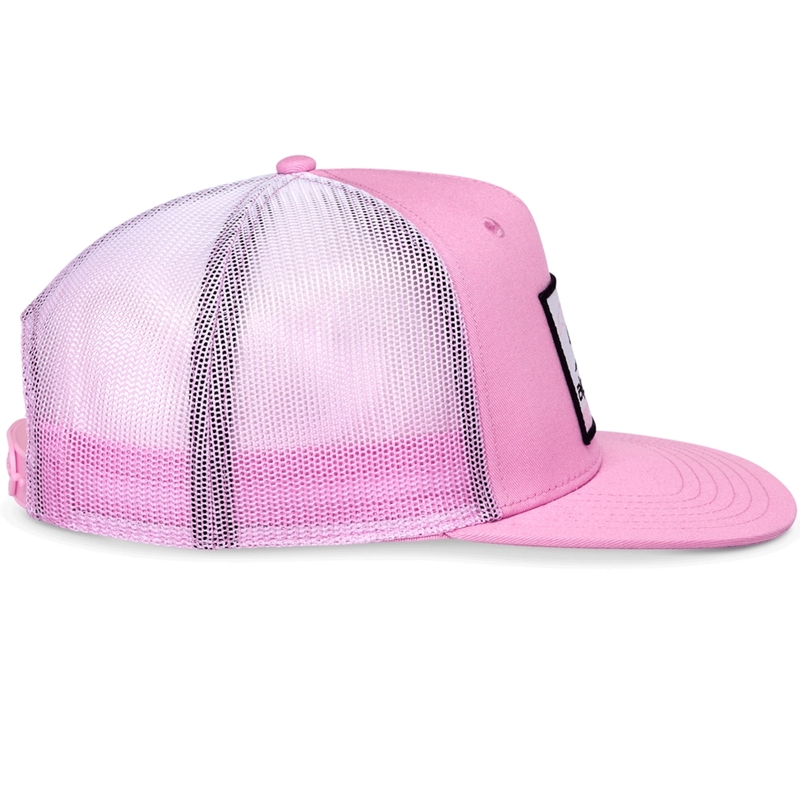 Шапка за камион Alpinestars Cali Gradient, розово-бяла