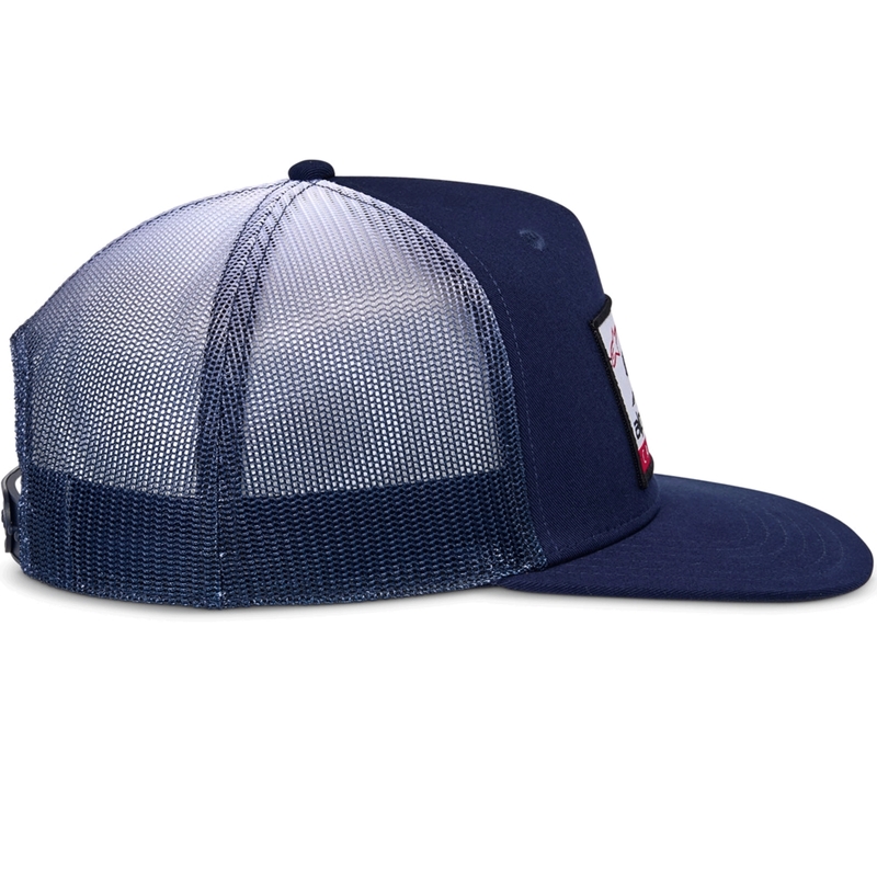 Шапка за камион Alpinestars Cali Gradient синьо-бяла