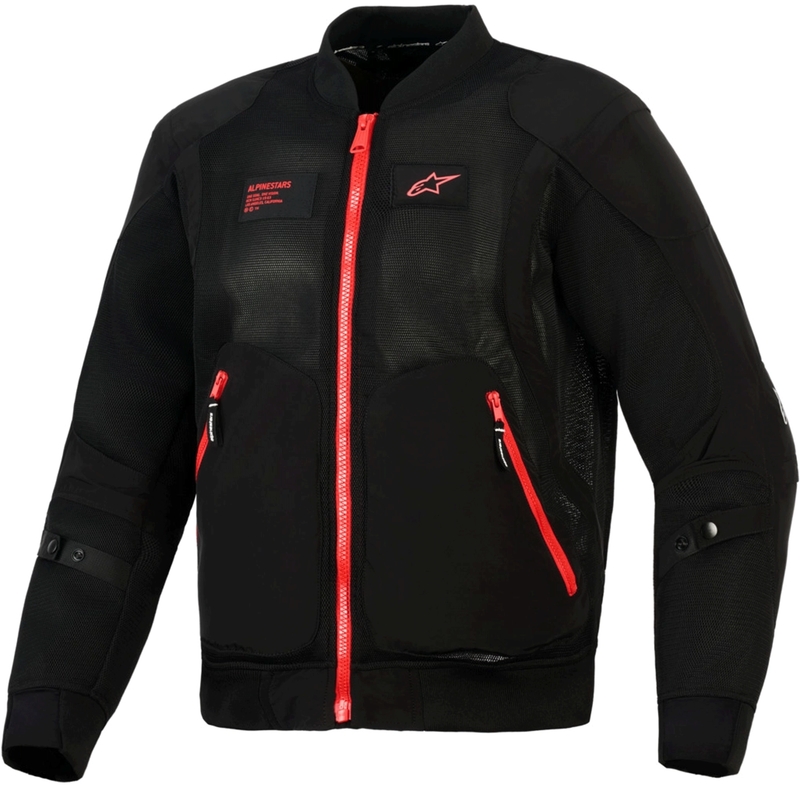 Мотоциклетно яке Alpinestars Flight Air черно-червено