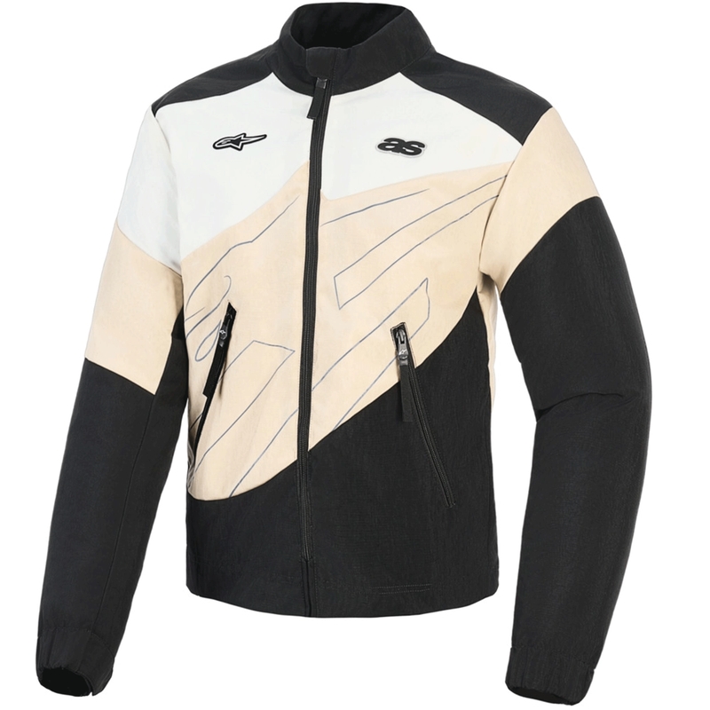 Дамско мотоциклетно яке Alpinestars Stella Moshell, черно-пясъчно-бяло-розово