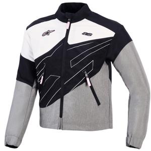 Дамско мотоциклетно яке Alpinestars Stella Moshell, черно-сиво-бяло-розово