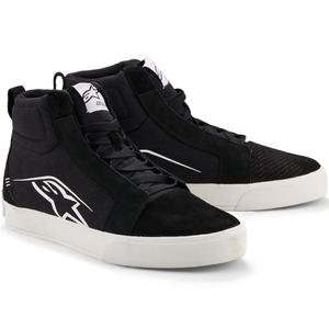 Мотоциклетни ботуши Alpinestars Ride-63 Canvas черно-бели
