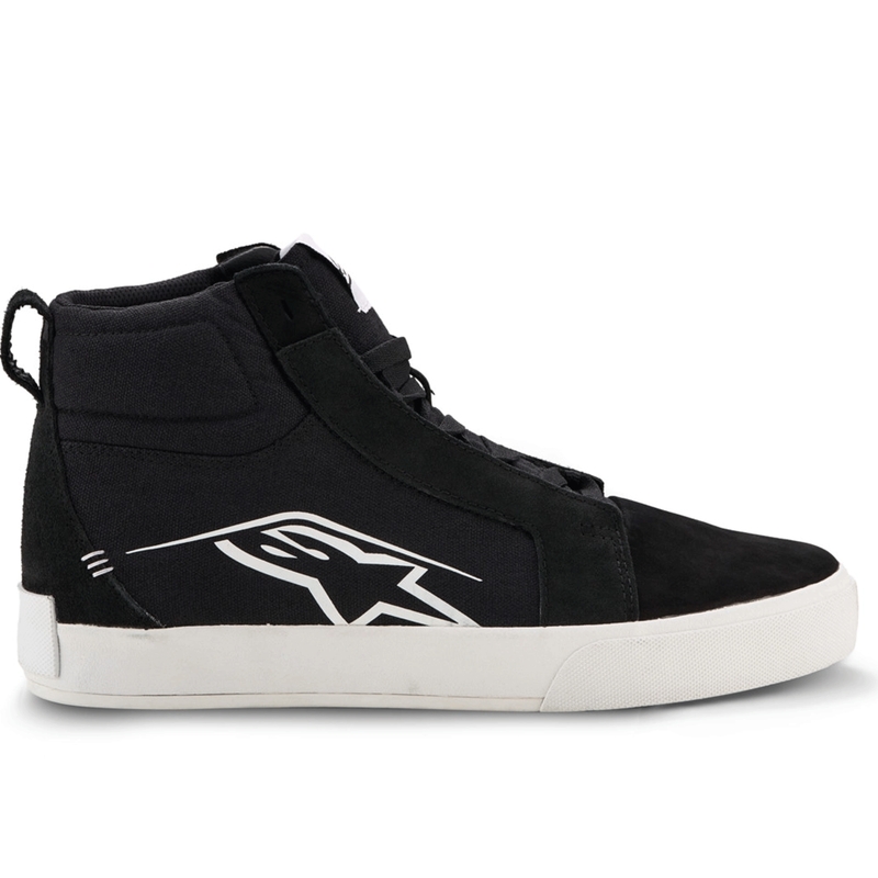 Мотоциклетни ботуши Alpinestars Ride-63 Canvas черно-бели