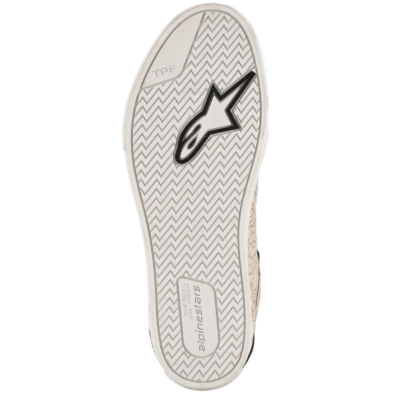 Мотоциклетни ботуши Alpinestars Ride-63 Canvas, черно-светло сиво-бели