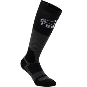 Чорапи Alpinestars AT 8 Merino сиво-черни