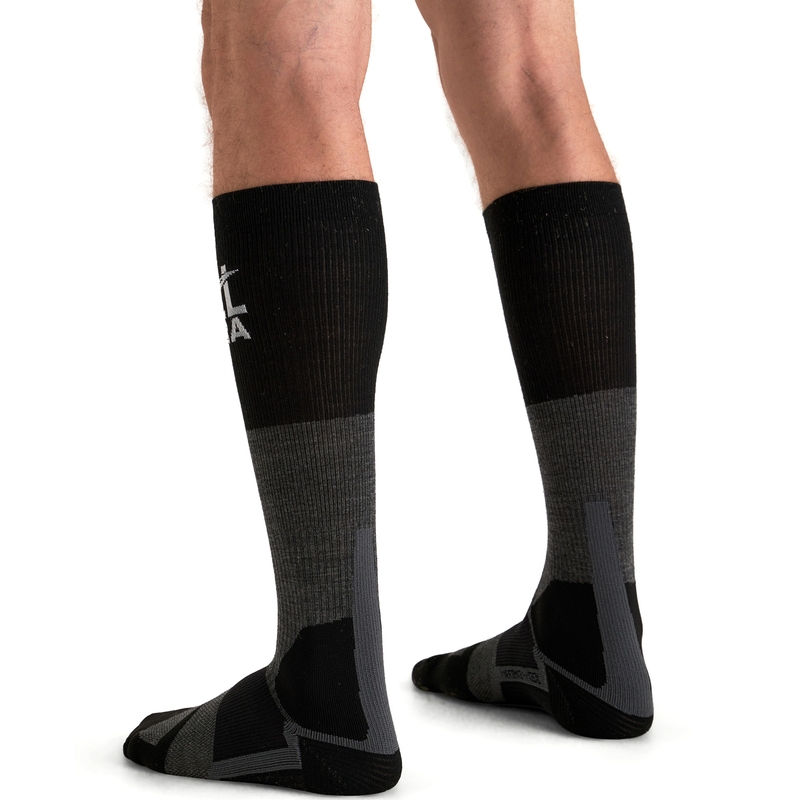 Чорапи Alpinestars AT 8 Merino сиво-черни