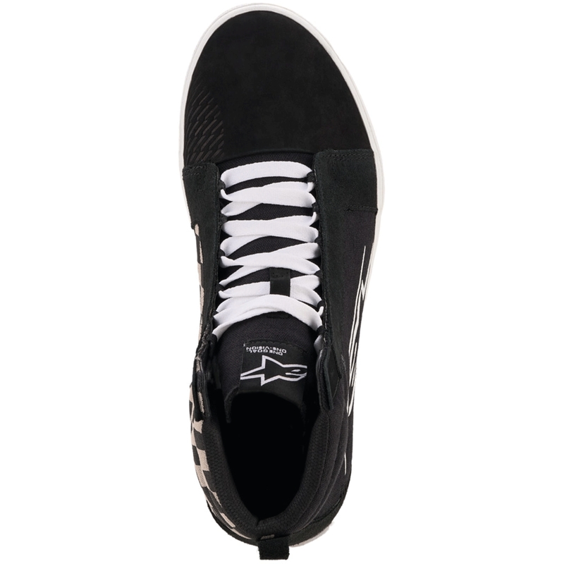 Мотоциклетни ботуши Alpinestars Ride-63 Canvas черно-светло сиво