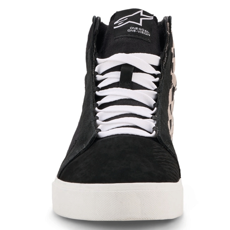 Мотоциклетни ботуши Alpinestars Ride-63 Canvas черно-светло сиво