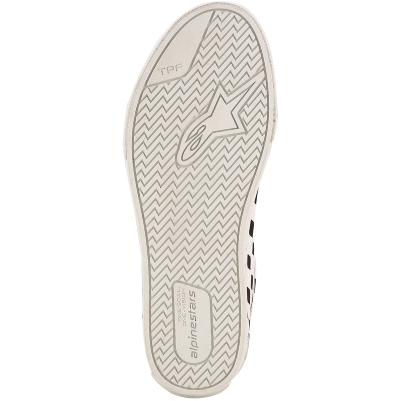 Мотоциклетни ботуши Alpinestars Ride-63 Canvas, черно-бежово-бели