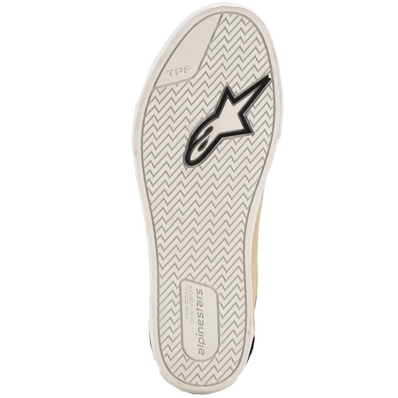 Мотоциклетни ботуши Alpinestars Ride-63 Canvas, кремави, черни, бели